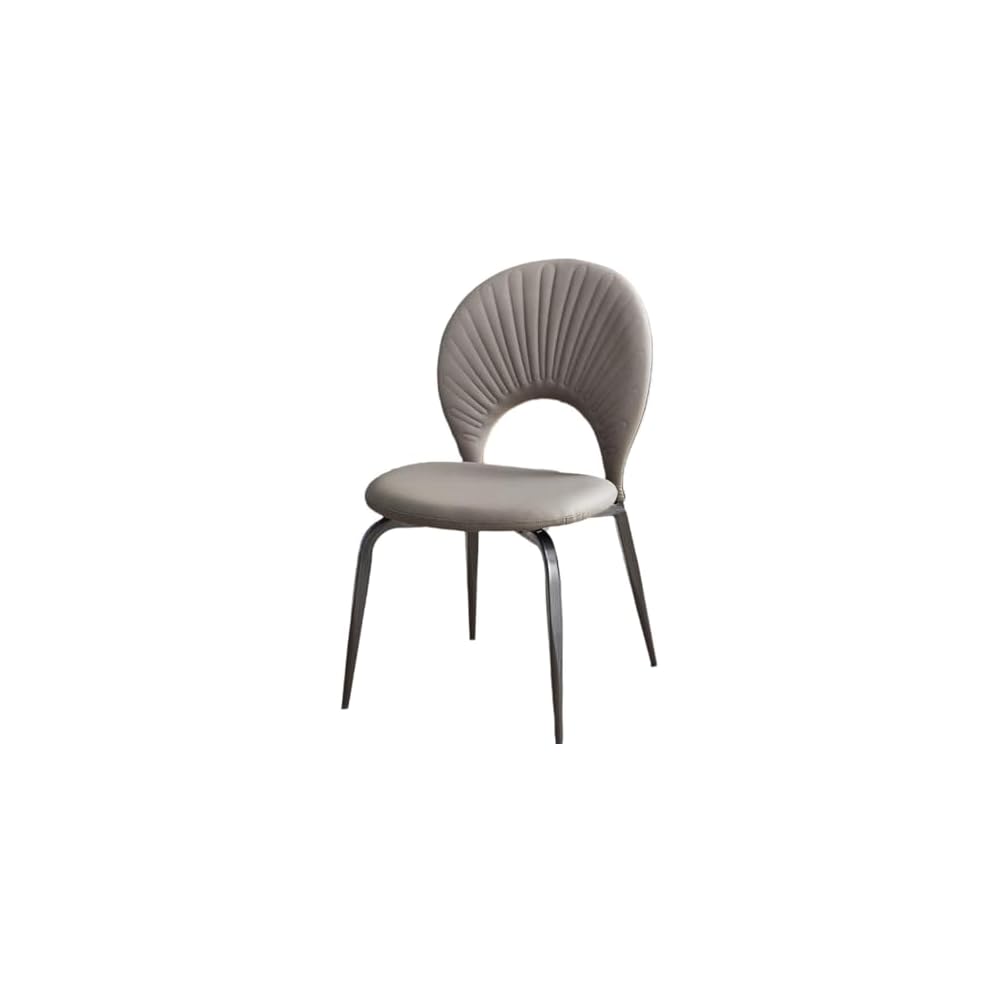 Dining Chair Portable Comfortable Backrest Seat Chair Cafe Dressing Table Office Design Furniture(D)