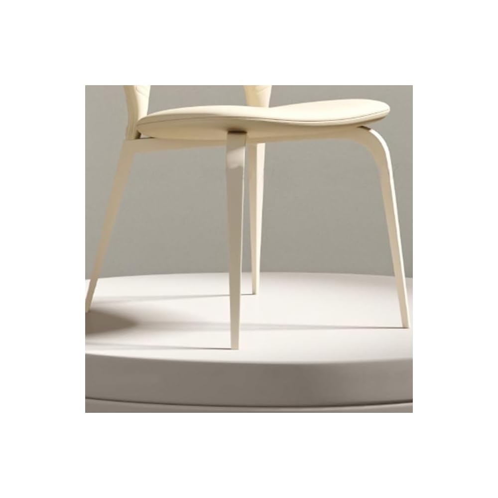 Dining Chair Portable Comfortable Backrest Seat Chair Cafe Dressing Table Office Design Furniture(D)